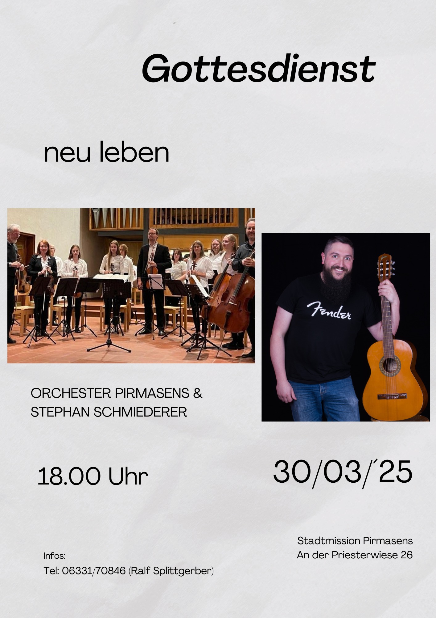 Mehr über den Artikel erfahren Gottesdienst am 30.03.2025